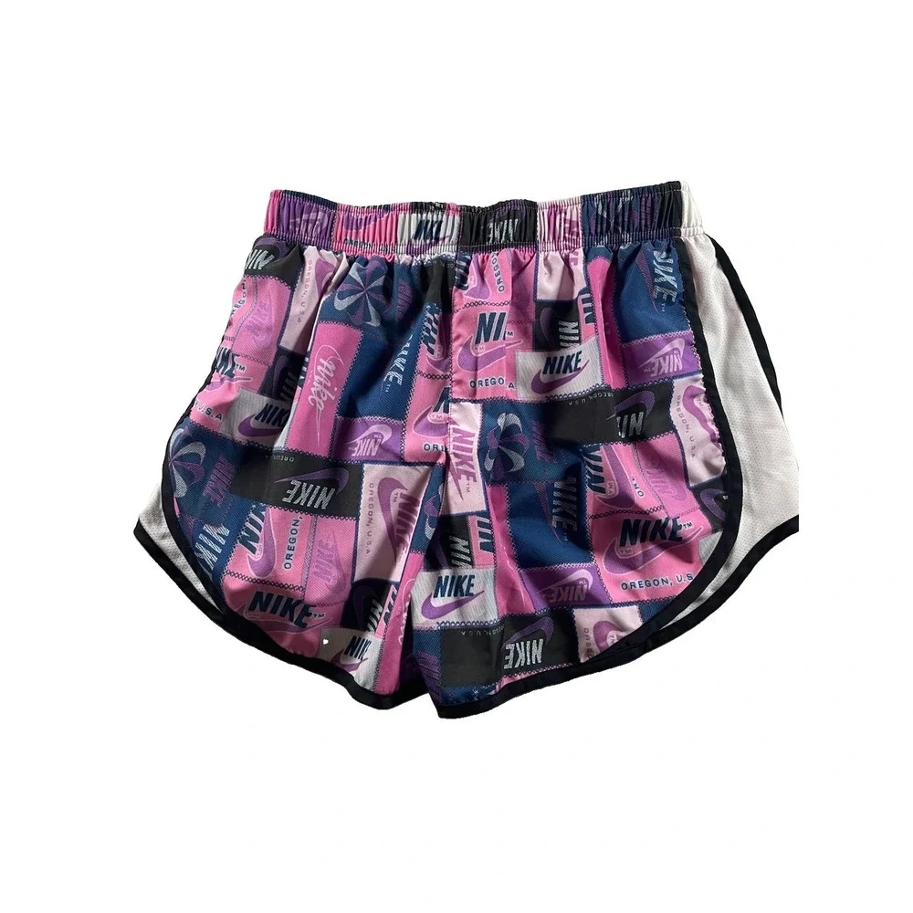 Nike Dri-Fit Women's Tempo Running Shorts Pink And Purple Size S